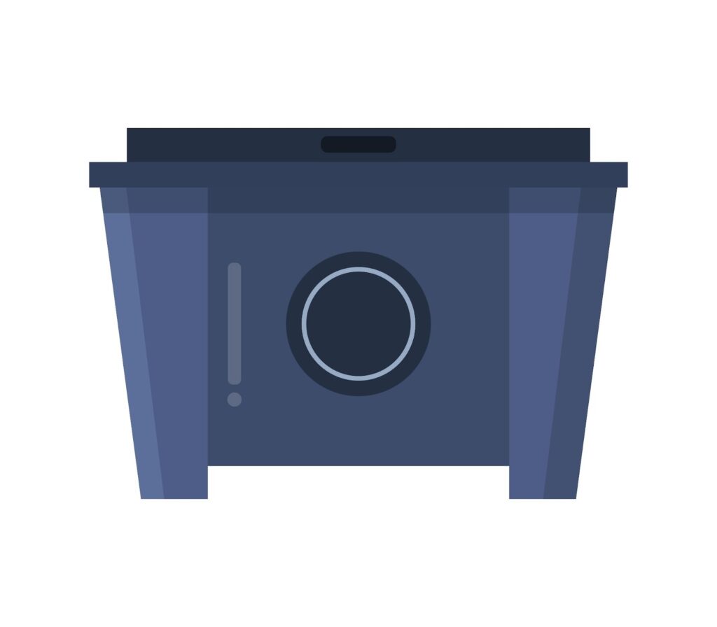waste and disposal bin