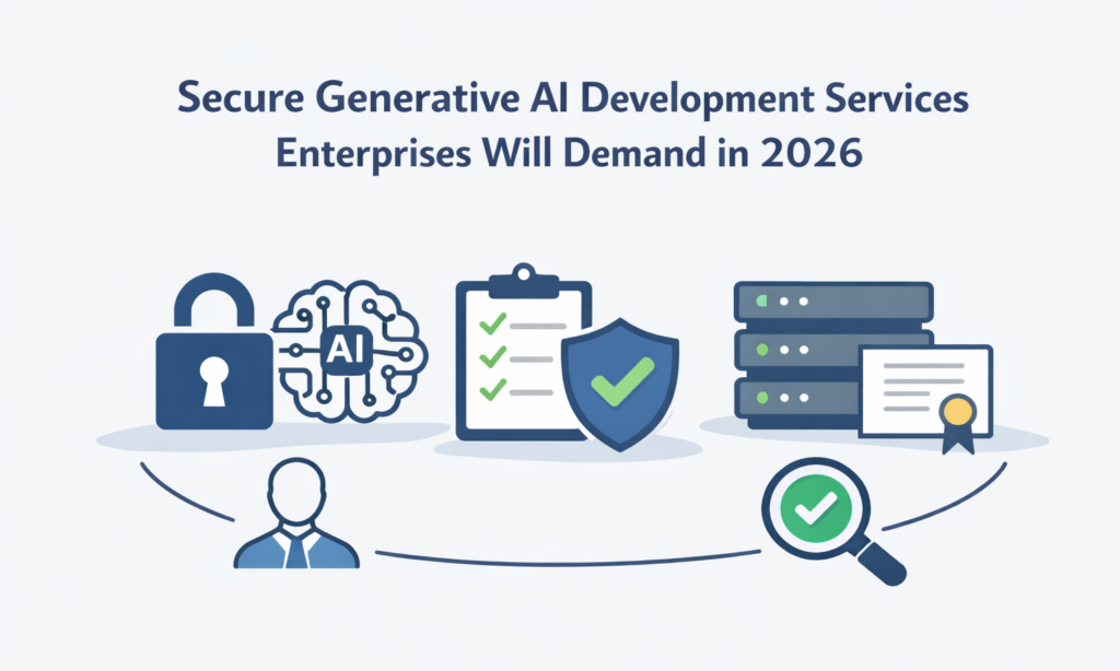 Secure generative AI development services