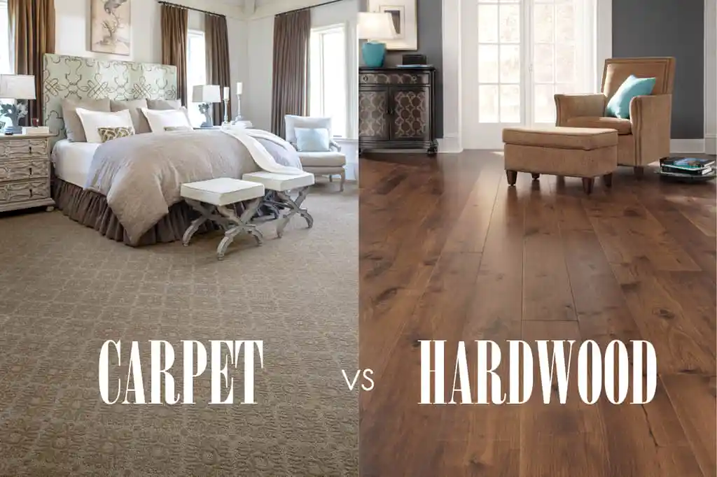 Carpet vs Hardwood
